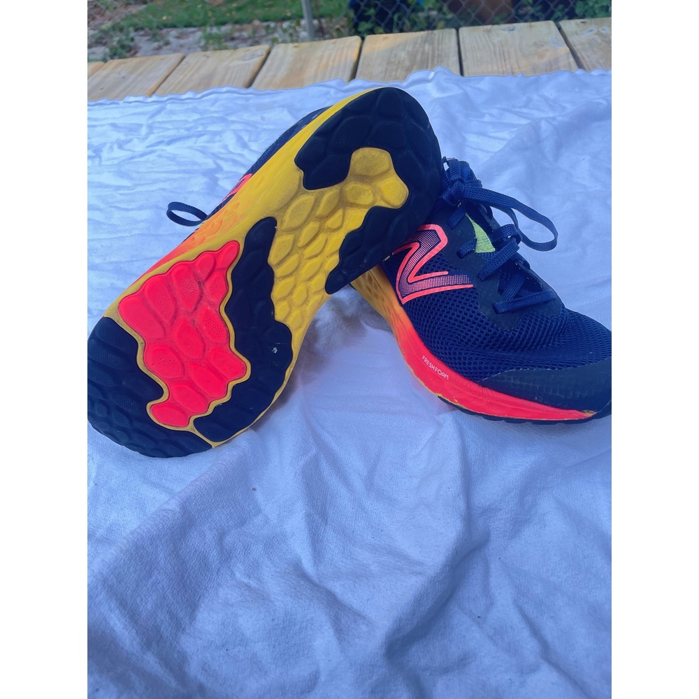New Balance Fresh Foam Arishi v4 Navy Pink Yellow Running Shoes GPARIKB4 Women 5 - Picture 6 of 8